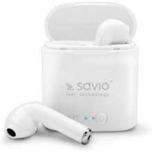 Savio TWS-01 Białe Headphones Wireless...