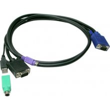 LevelOne KVM Kabel ACC-3201 USB+PS/2 1,80m