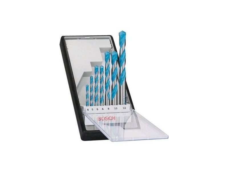 Bosch Mehrzweckbohrer-Robust Line-Set CYL-9 Multi Construction 4-12mm 7-teilig