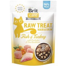 Brit Care Raw Treat Hair&Skin fish with...