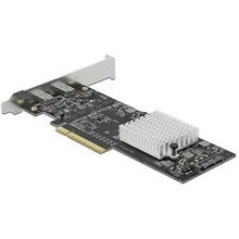 DeLOCK PCIe x8> 2xext. USB 20 Gbps USB-C -...