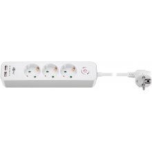 Goobay 41264 3-Way Power Strip with Switch...