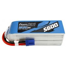 Gens ace Lipo Battery Pack 5600mAh 80C 22.2V...
