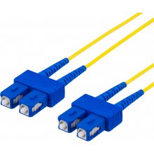 DELTACO Fiber cable SC - SC, duplex...