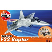 Airfix Plastic model QUICKBUILD F-22 Raptor