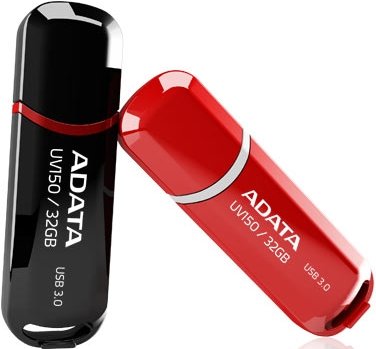 Adata Dashdrive Value Uv150 16gb Usb 3 2 Gen1 Black Auv150 16g Rbk Ox Ee