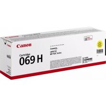 Tooner Canon Toner 069H Y yellow 5500 Seiten