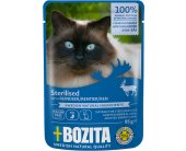 BOZITA Indoor & Sterilised Reindeer in Sauce...