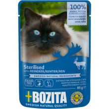 BOZITA Indoor & Sterilised Reindeer in Sauce...