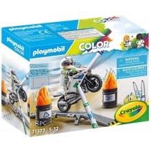 Playmobil 71377 Color Motocross Motorcycle...
