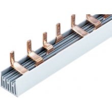 Busbar Pin 4P, 56 modules, 63A, 1.4x7mm, 1m