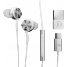 Maxell XC1 USB-C wired headphones with USB-A...