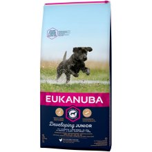 Eukanuba Junior chicken for large dogs 15 kg