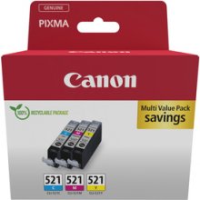 Тонер CANON Patrone CLI-521 3er-Pack...