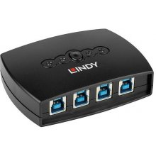 LINDY USB-Switch 4 Port USB 3.0