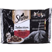 Sheba Selection in Sauce Juicy Flavors 4 x...