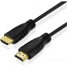 Techly HDMI 2.0 Cable A/A M/M 6m Black ICOC...