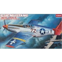 Academy Plastic model P-51C Mustang Red...