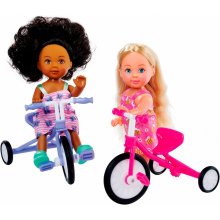 Dolls Evi Love Friends on bikes