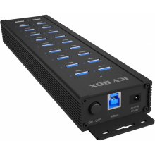 Icy Box IB-HUB1720-U3 20 port HUB, 96 WATT...