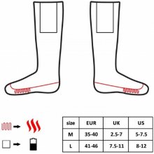 Glovii GQ2M sock Unisex Athletic socks Black...