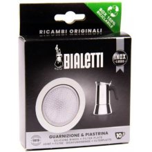 Bialetti 1 silicone seal + filter 10 cups...