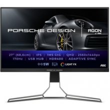 Monitor AOC Porsche PD27S LED display 68.6...