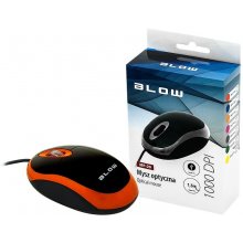Hiir BLO Optical mouse W MP-20 USB orange