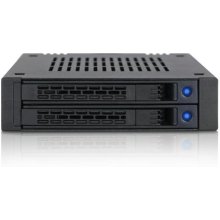 Icy Dock MB742SP-B drive bay panel Black