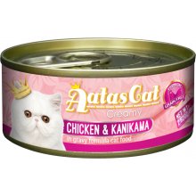 Aatas Cat Creamy Chicken&Kanikama 80g -...