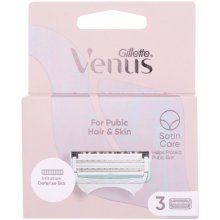 Gillette Venus Satin Care 3pc - Pubic Hair &...