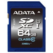 Mälukaart AData SDXC 64GB UHS Class 10