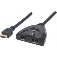 Manhattan HDMI Adapter 2-Port integriertes...