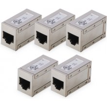 DIGITUS CAT 6 MODULAR COUP.SHIELD 5X...