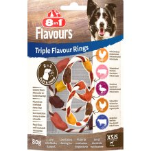 8in1 Triple Flavour Rings XS/S 80g