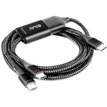 CLUB 3D CLUB3D USB Type-C, Y charging cable...