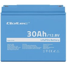 Qoltec 53703 LiFePO4 battery / 30Ah