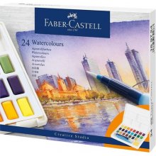 Faber-Castell Aquarellfarben in Näpfchen...