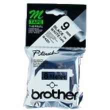 Brother MK-221BZ PLASTIC LABELLING TAPE 9MM...