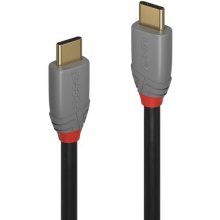 LINDY USB 3.1 Kabel Typ C/C 5A PD Anthra...