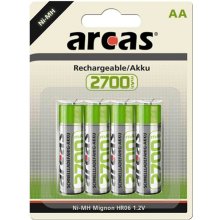 Arcas | AA/HR6 | 2700 mAh | Rechargeable...