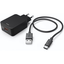 Hama Quick Charger With USB-C cable, 19,5W