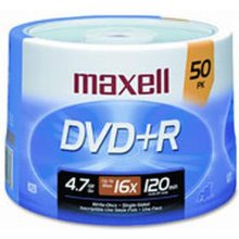 MAXELL DVD+R 4.7GB 16x Spindle 50pk 50 pc(s)