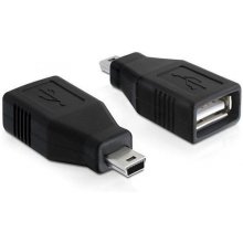 DELOCK USB Adapter A -> mini B Bu/St