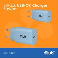 Club 3D Club3D Lifestyle Ladegerät USB-C...