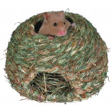 TRIXIE Grass nest for small rodents, ø 16 cm