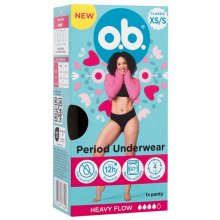 O.b. Period Underwear 1pc - XS/S Menstrual...