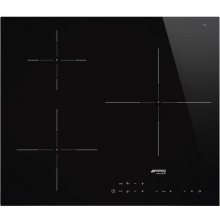 Pliidiplaat Smeg SI5632D hob Black Built-in...