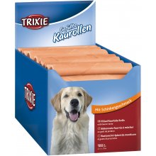 Trixie Filled rawhide roll with ham 12 cm
