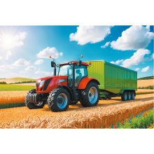 Trefl Pusle traktor, 100 osa